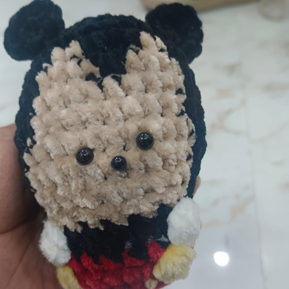 Handmade Mickey Mouse Plush Toy