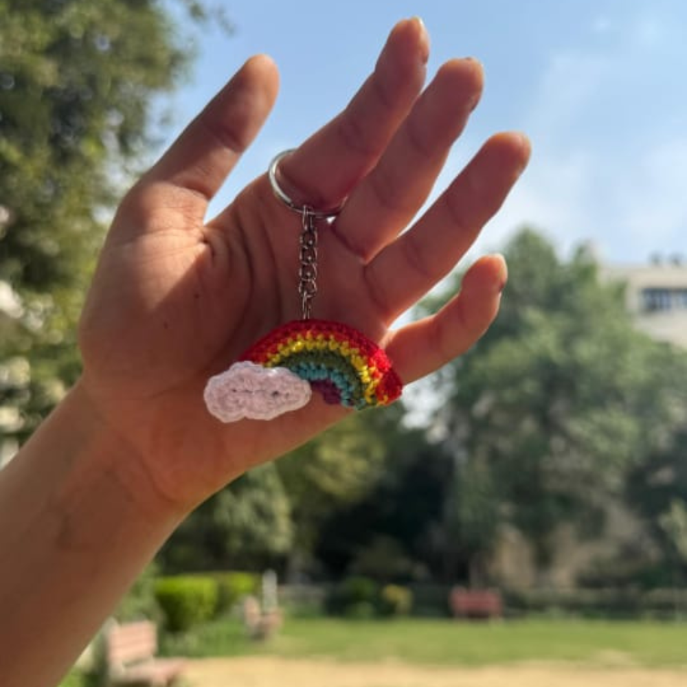 Rainbow Keyring