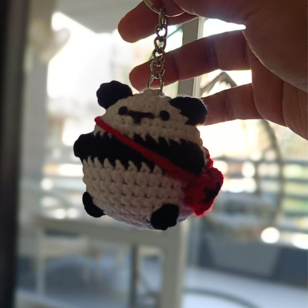 Panda Keychain