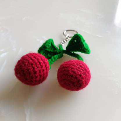 Cherry Keychain