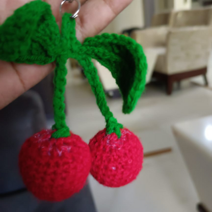 Cherry Keychain
