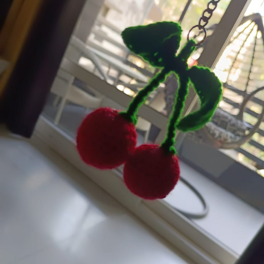 Cherry Keychain