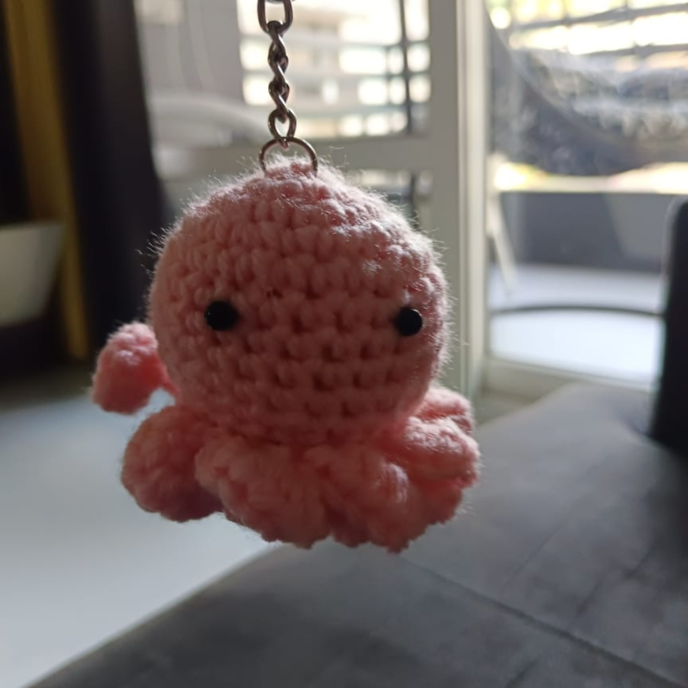 Octopus Keychain