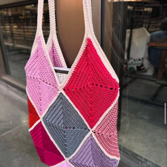 Multicolored Tote Bag