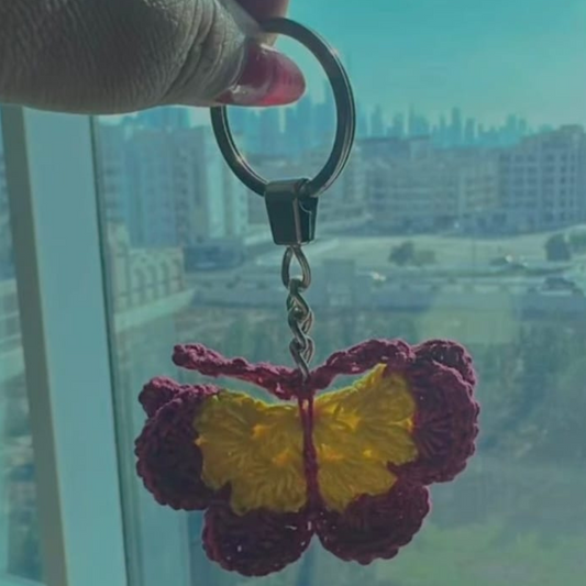 Butterfly Keychain