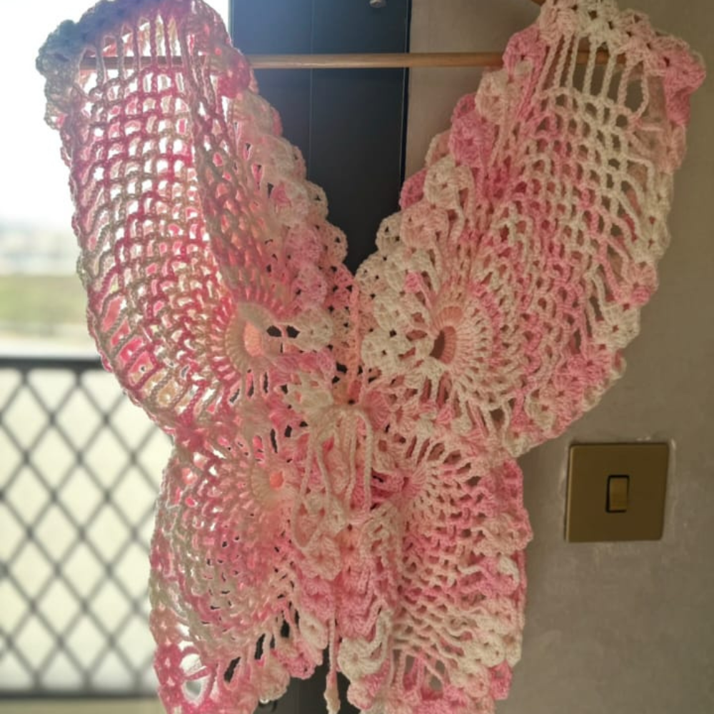 Butterfly shrug/top
