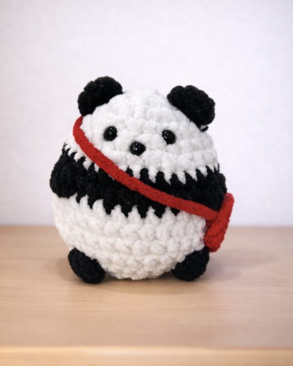 Ruby Tote Panda – Panda with a Red Handbag