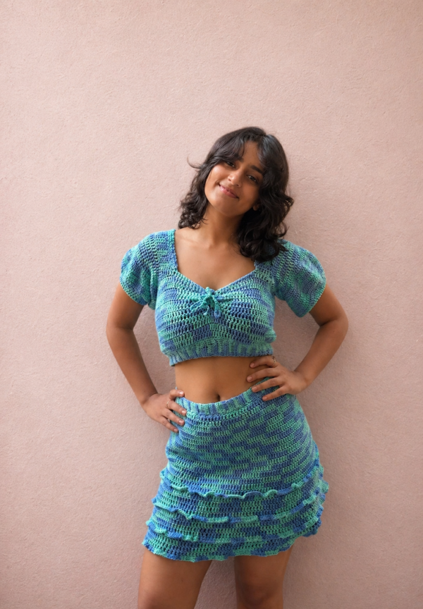 Ocean Tide Ruffle Co-ord Set