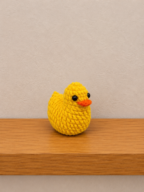 Sunny Peep Crochet Duckling