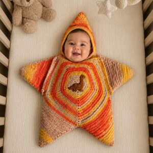 Sunburst Star Baby Cocoon (0-4 Months)
